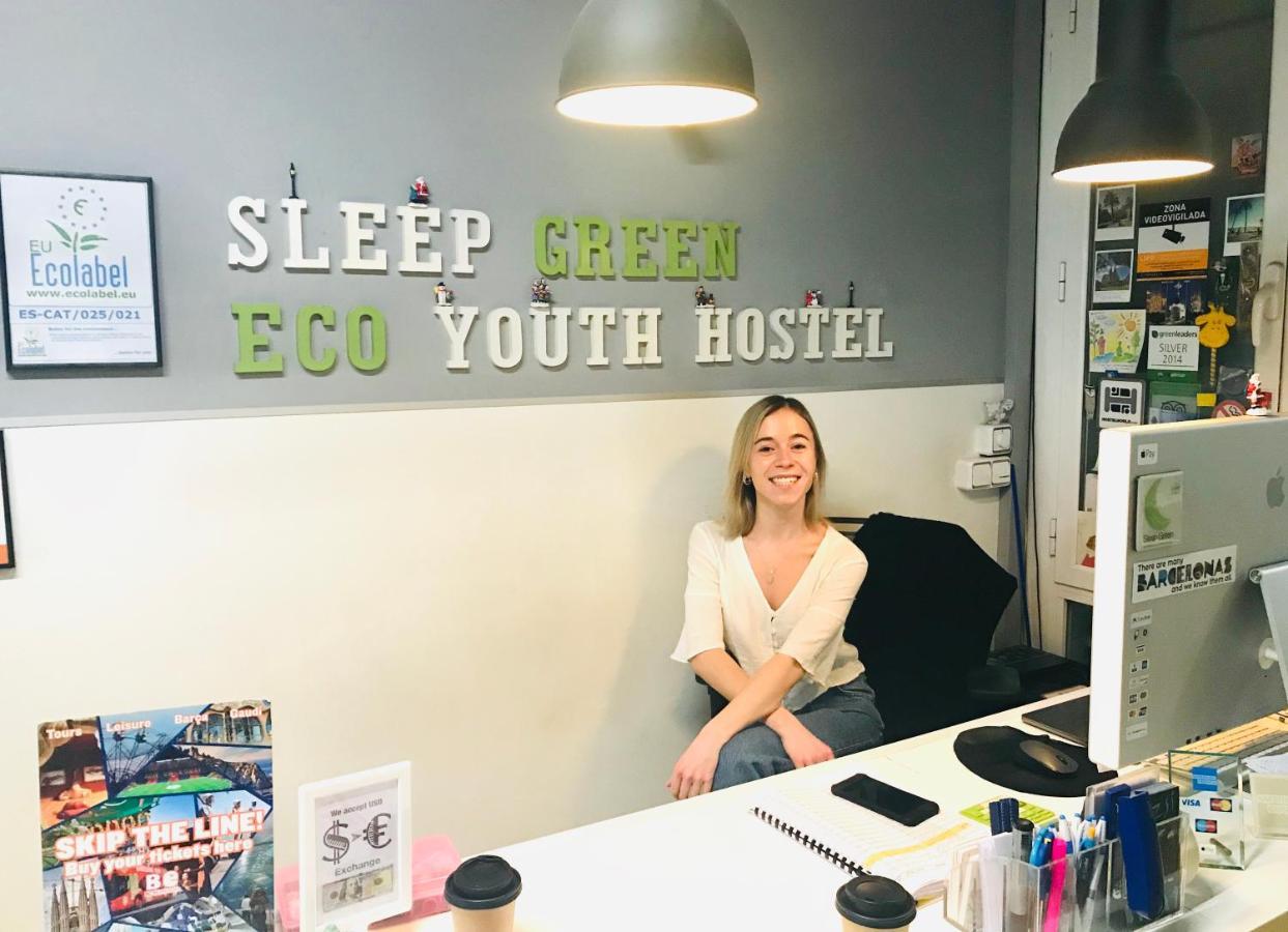 Sleep Green - Certified Eco Youth Hostel Barcelona Luaran gambar